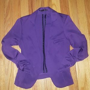 Purple Blazer
